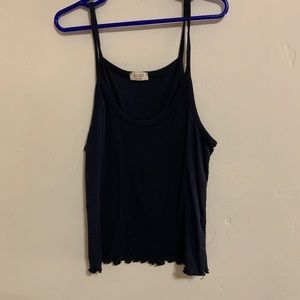 Brandy Melville blue tank top.